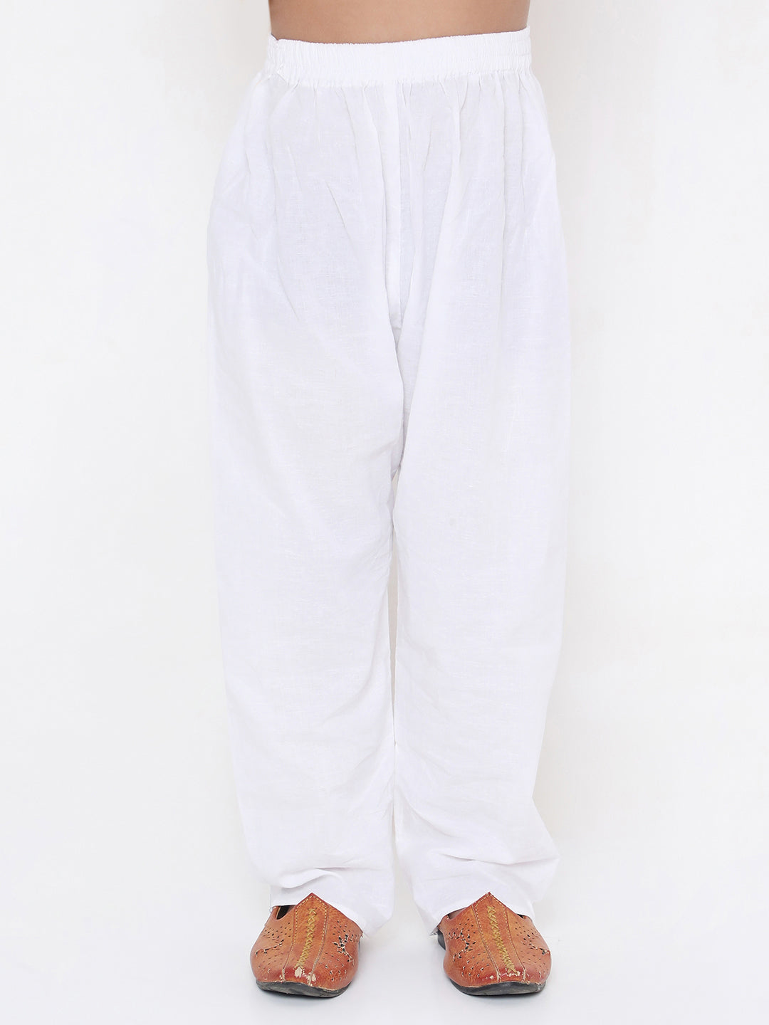 Boy - Yellow Cotton Kurta Pyjama Jacket Set