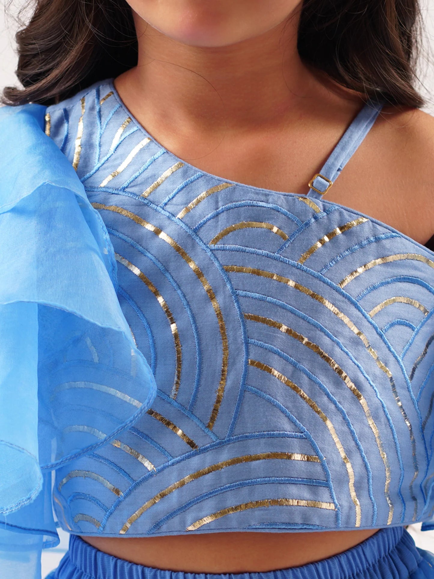 Girl - Blue Lehanga Choli