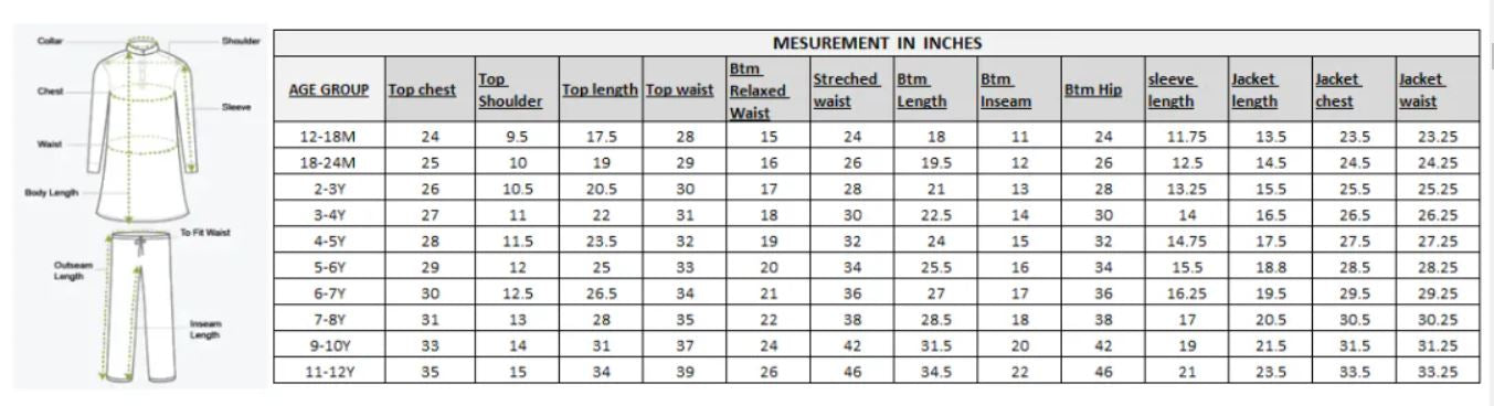 Boy Blue Floral Print Silk Kurta Pyjama & Jacket Set