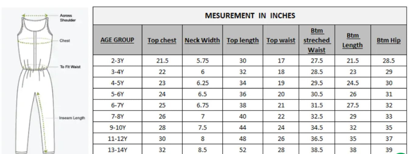 Girl - Red Crop Top & Plazzo Set