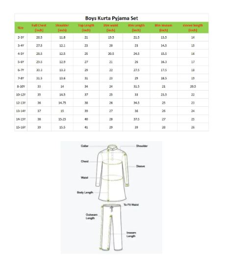 Boy - Offwhite Floral Jacket with Kurta & Pyjama Set