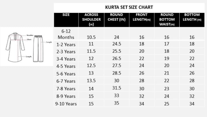 Boy - Black Kurta Cotton Blend with White Pyjama