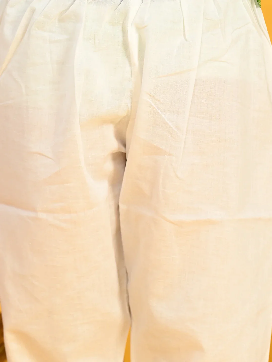Boy - Green Bandhani Kurta (with attached Jacket) Set