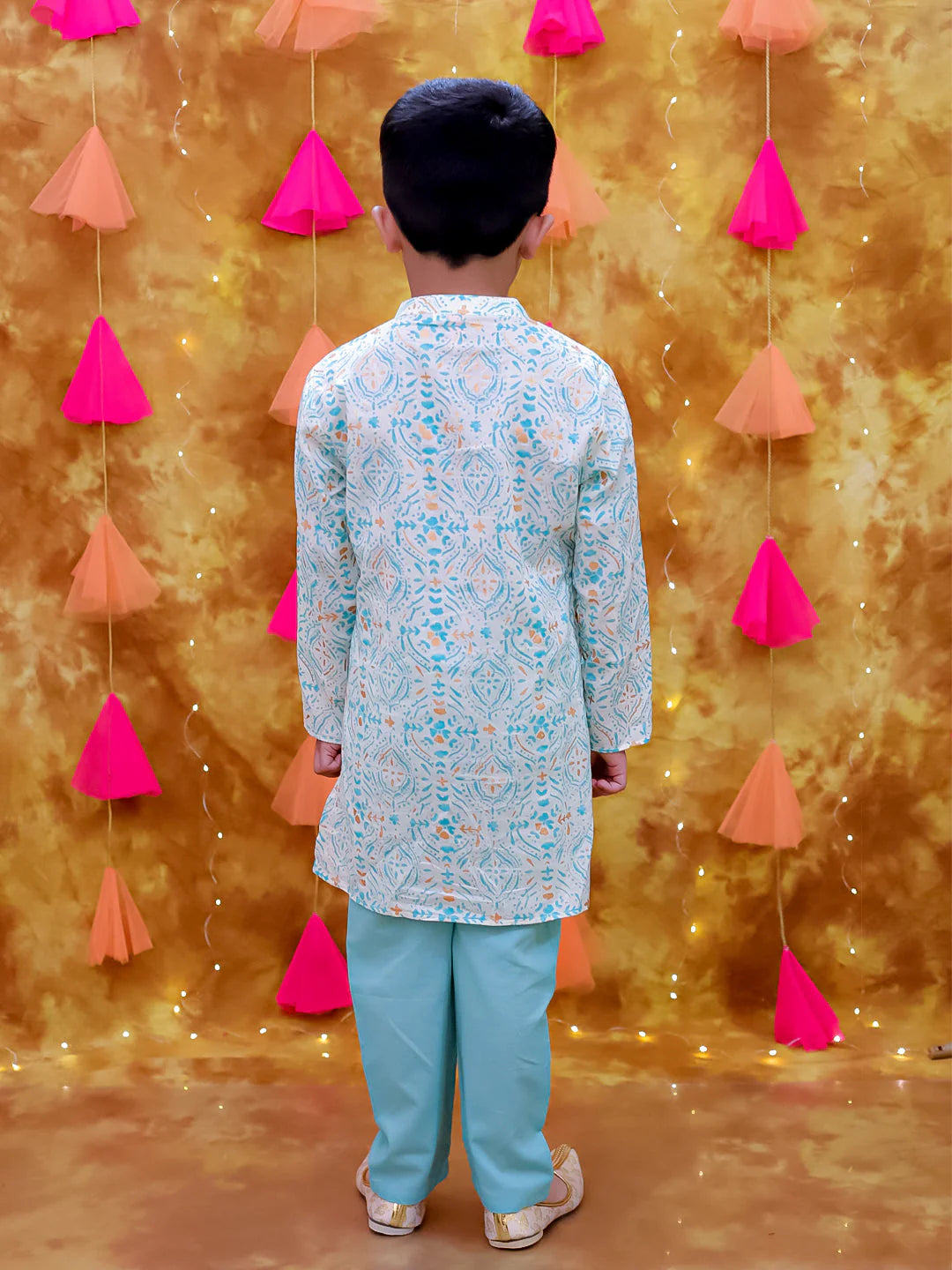 Boy - Cotton Kurta Pyjama Set