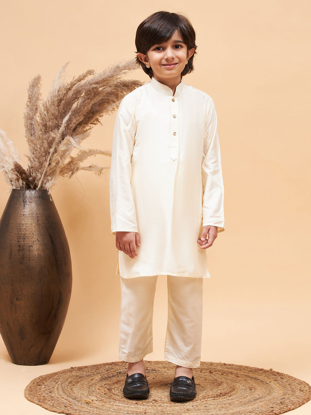 Boy- Red Shervani with Kurta and Pyjama