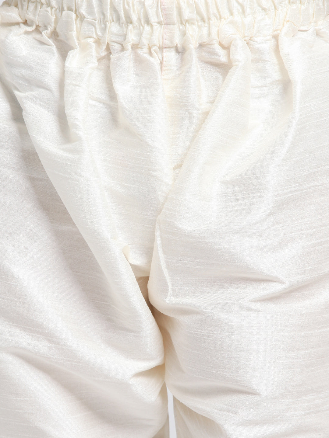 Boy- Golden work Jacket with Offwhite Kurta and Pyjama