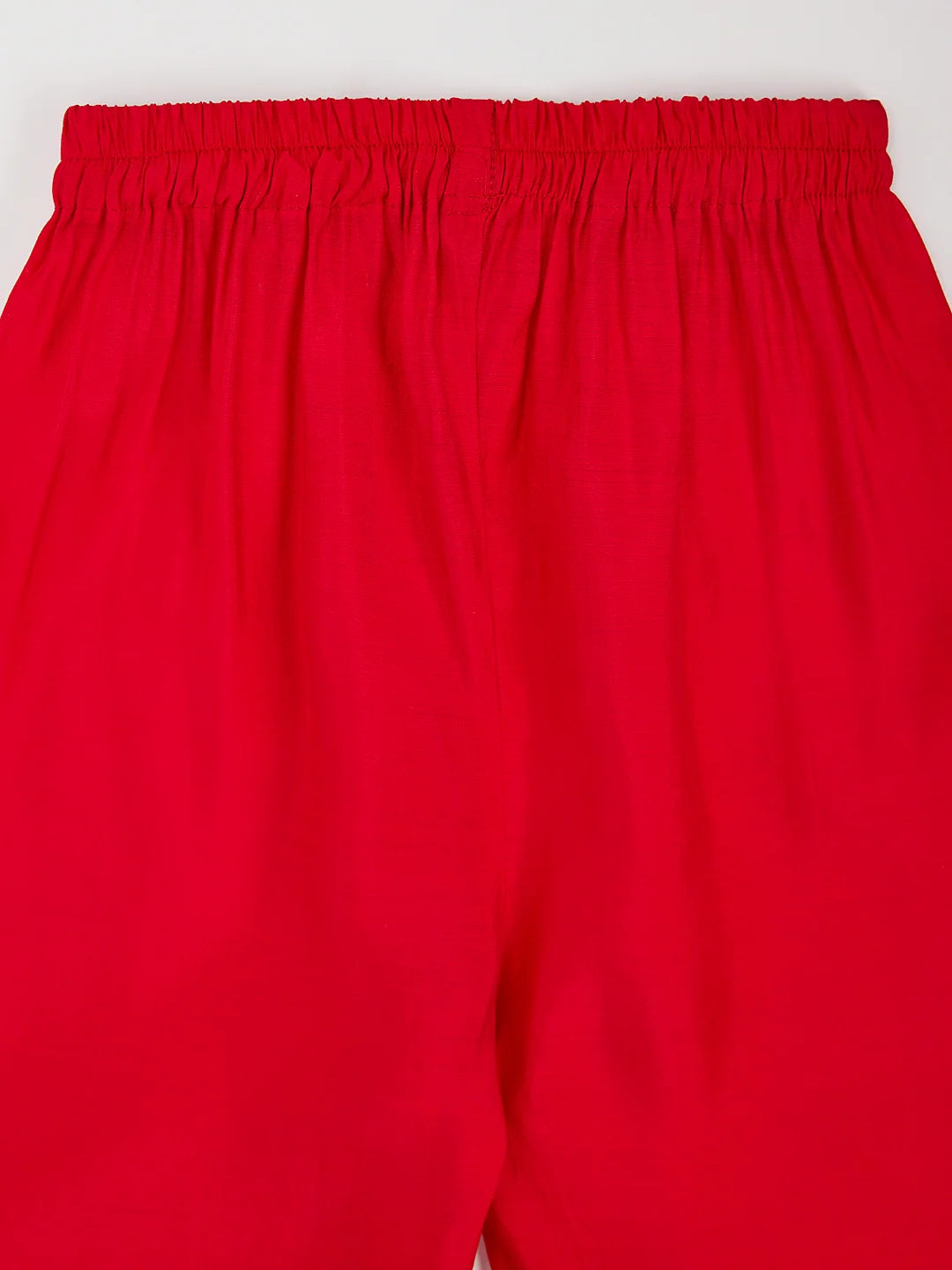 Girl - Red Kurta Pant Set with Dupatta